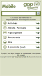 Mobile Screenshot of gapvacances.com